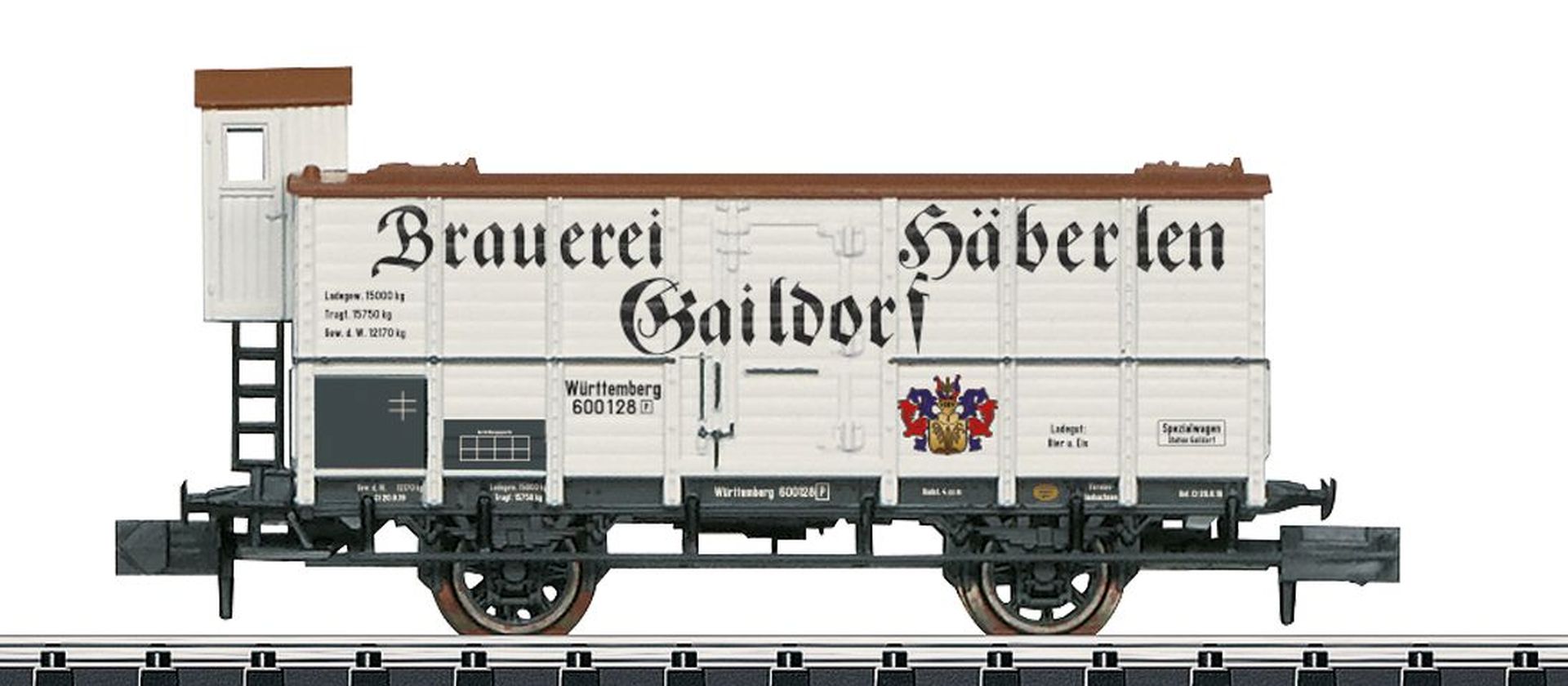 Trix 18994 - Bierkühlwagen, Brauerei Eugen Häberlen, Ep.I