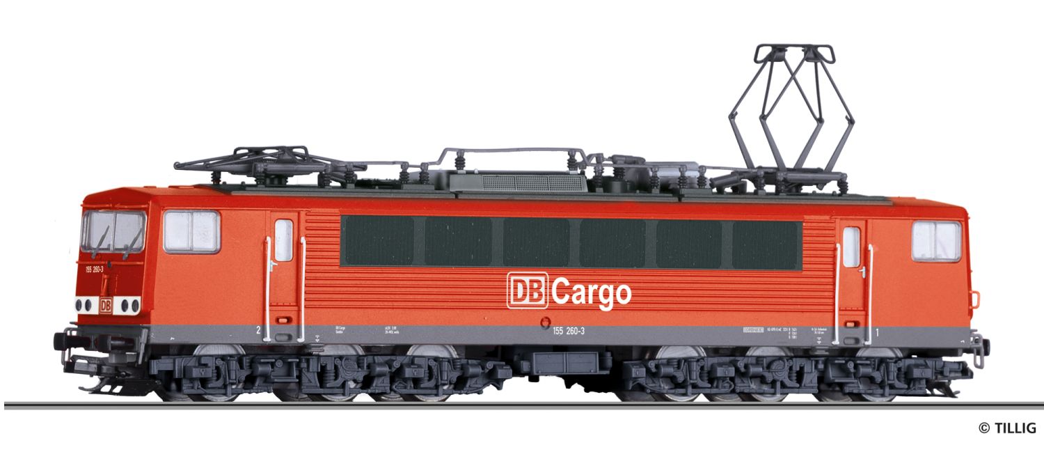 Tillig 04332-ZH - E-Lok 155 260-3, DB-Cargo, Ep.V, Zimo-Henningsound