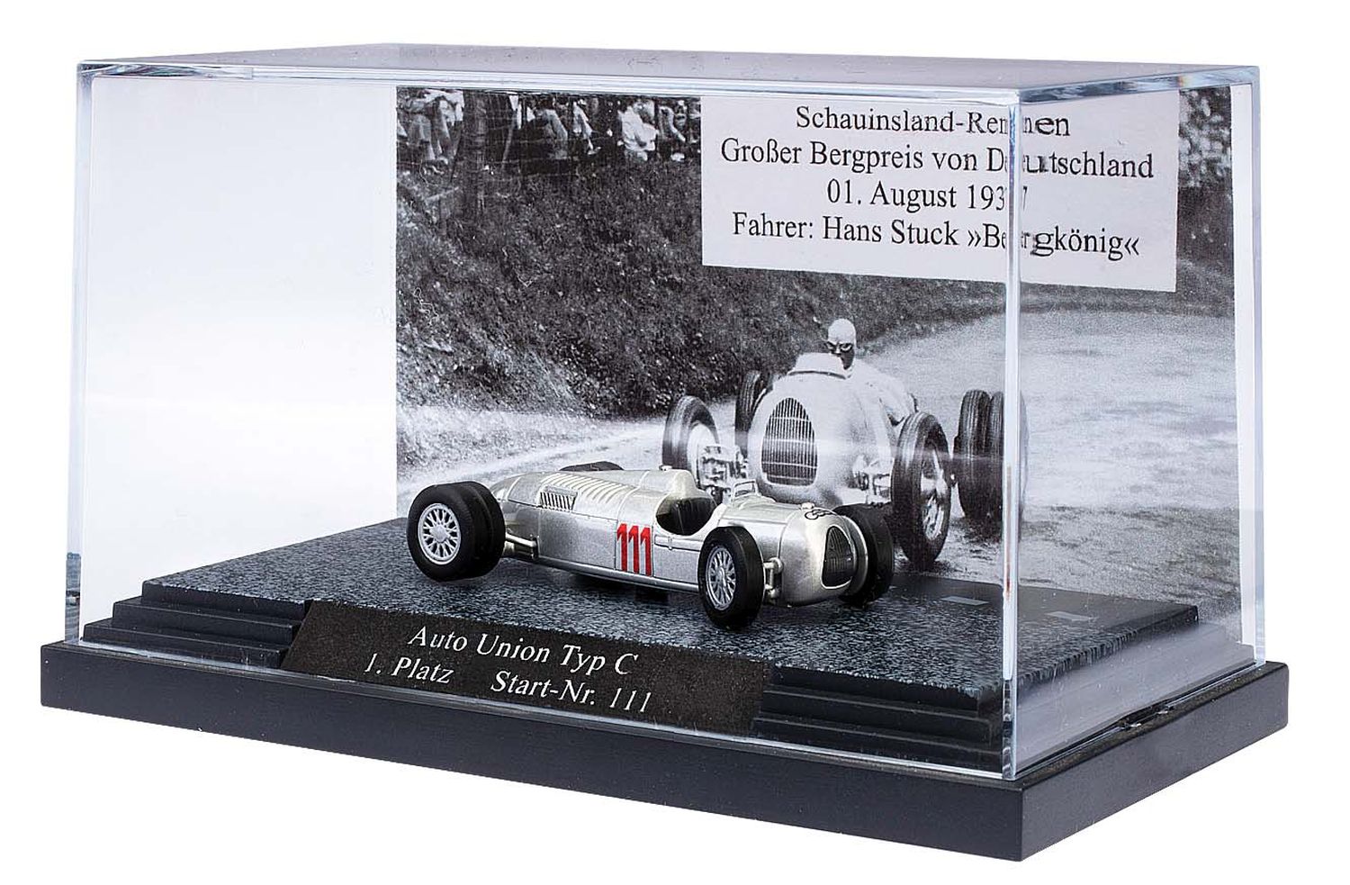 Busch 46902 - Auto Union Typ C Bergrennwagen, Schauinsland 1937