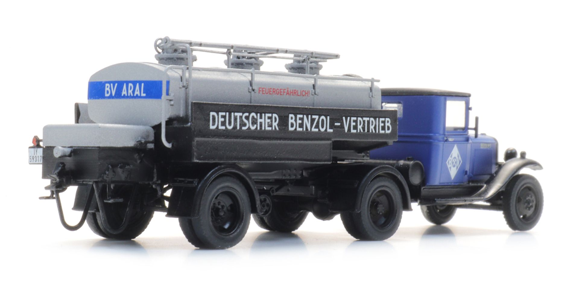 Artitec 387.629 - Opel Blitz 6 Tanklaster Aral Artitec 387.629 - Opel Blitz 6 Tanklaster Aral