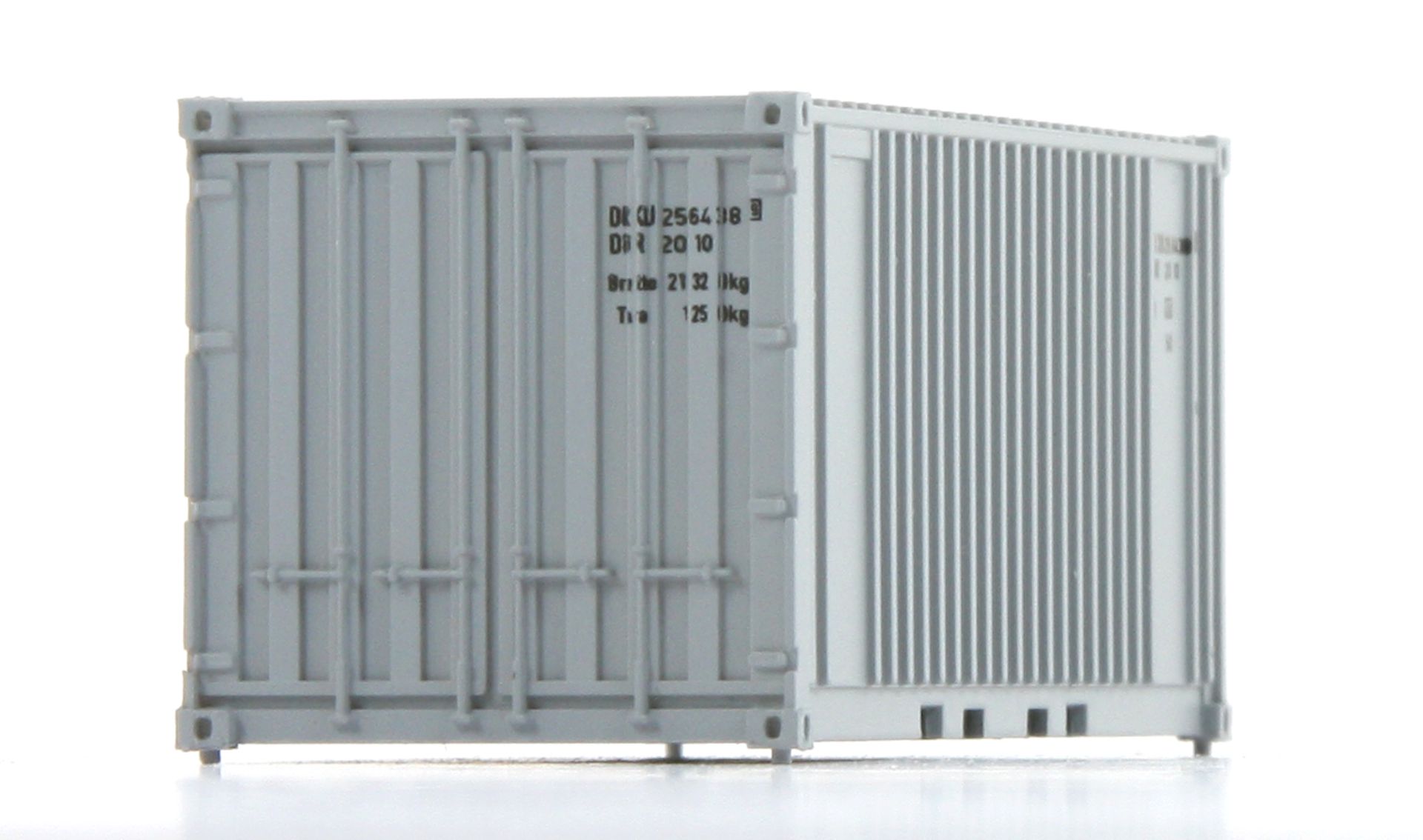 Hädl 711001-09 - 20 Fuß Container, grau, DR