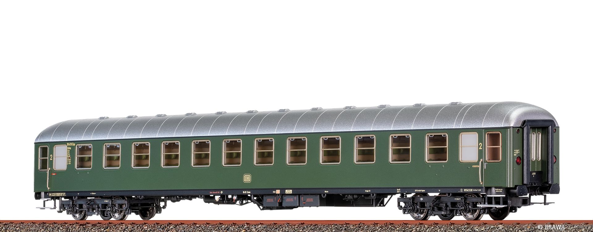 Brawa 58079 - Schnellzugwagen B4ümg-54, DB, Ep.III