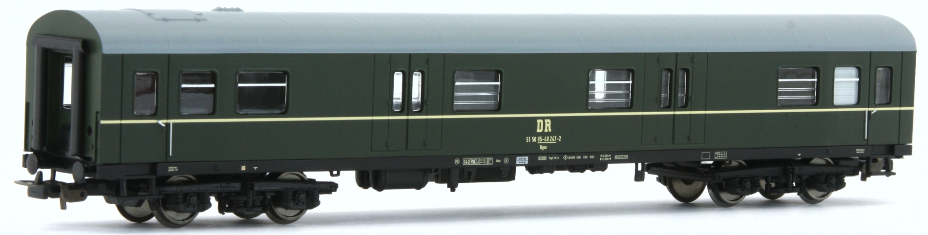 Piko 58246 - 2er Set Personenwagen D 244, Brest-Köln, DR, Ep.IV, Set 3