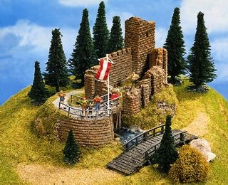 Noch 58602 - Hartschaum Burgruine, 16x13x10cm