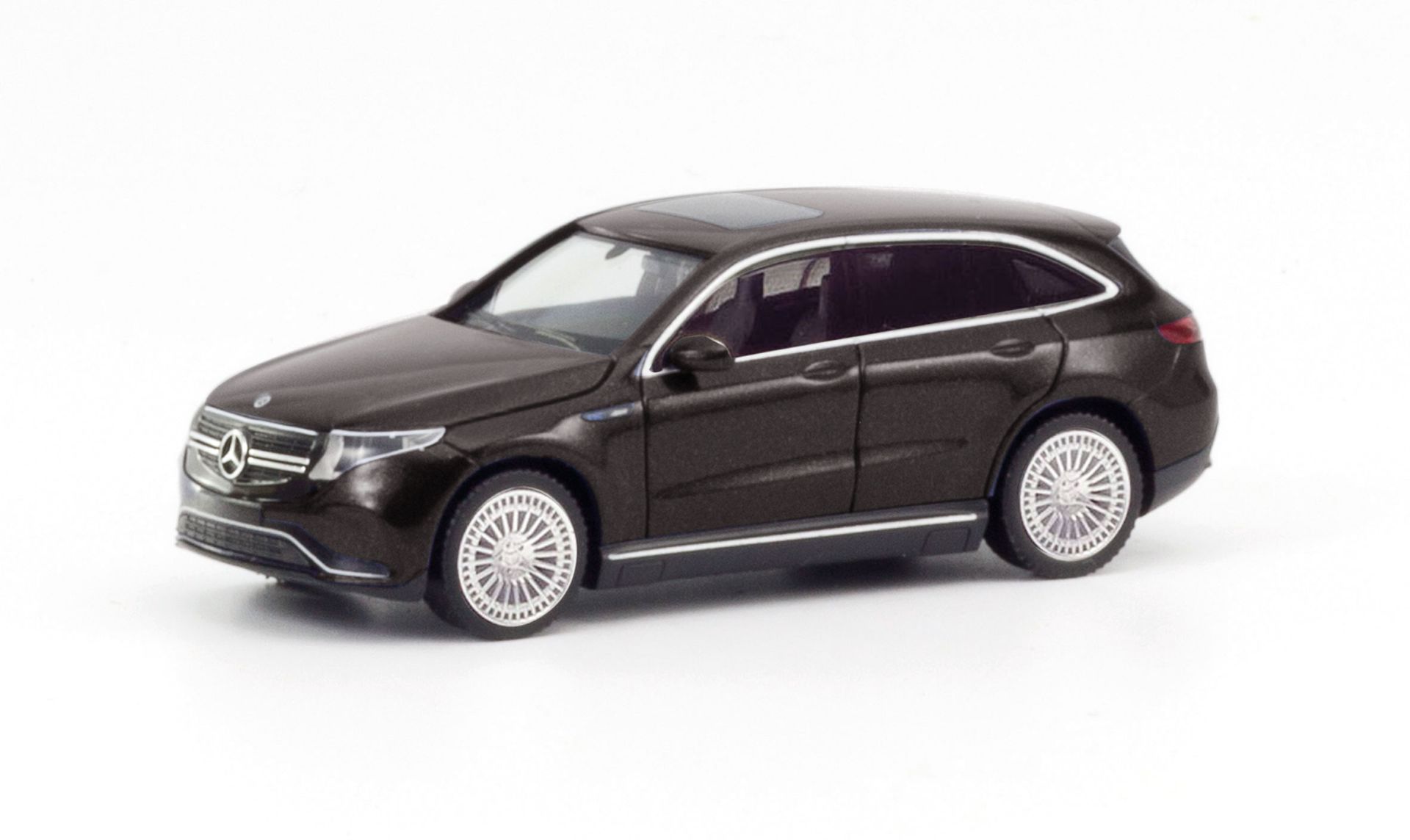 Herpa 430715-003 - Mercedes-EQ EQC AMG, obsidianschwarz metallic