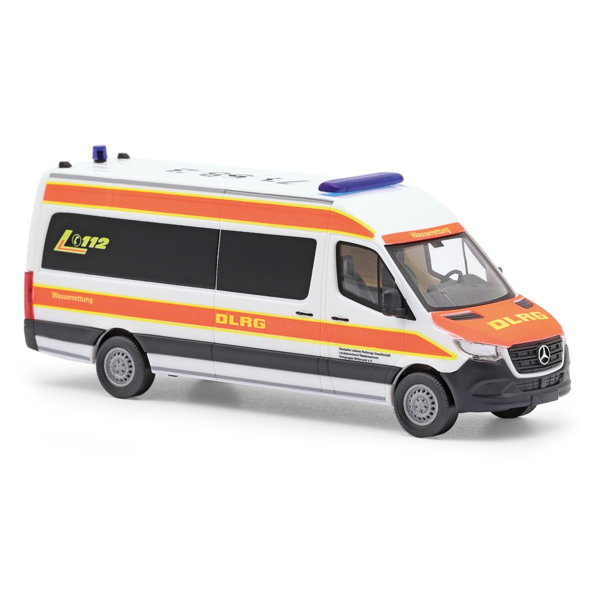 Busch 52633 - Mercedes-Benz Sprinter lang DLRG Wittmund, Bj. 2018