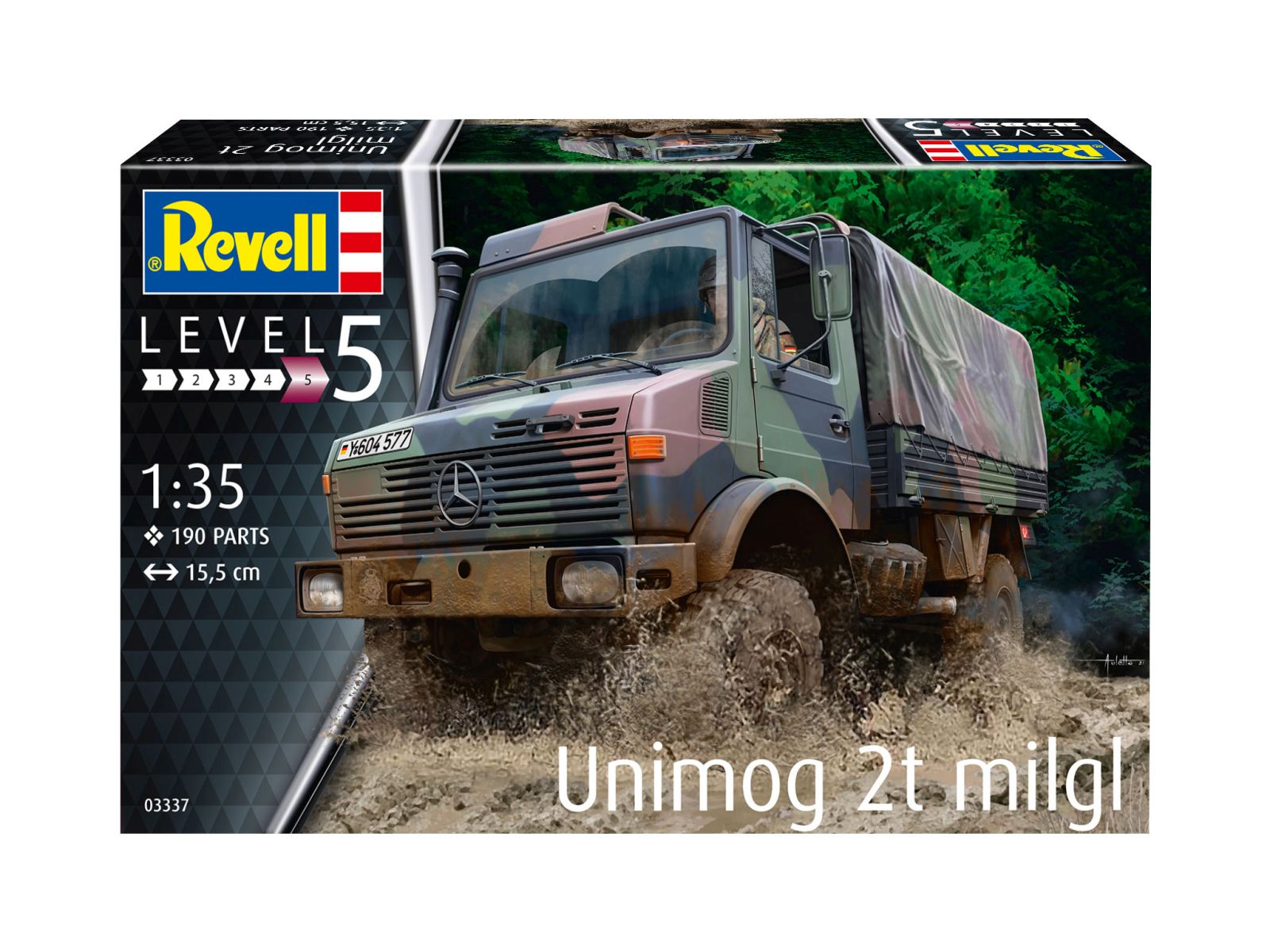 Revell 03337 - Unimog 2t milgl
