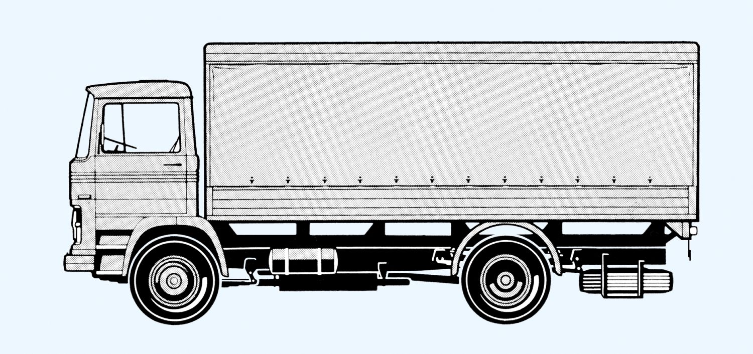Preiser 31320 - Lastkraftwagen Mercedes-Benz LP 1113, Bausatz