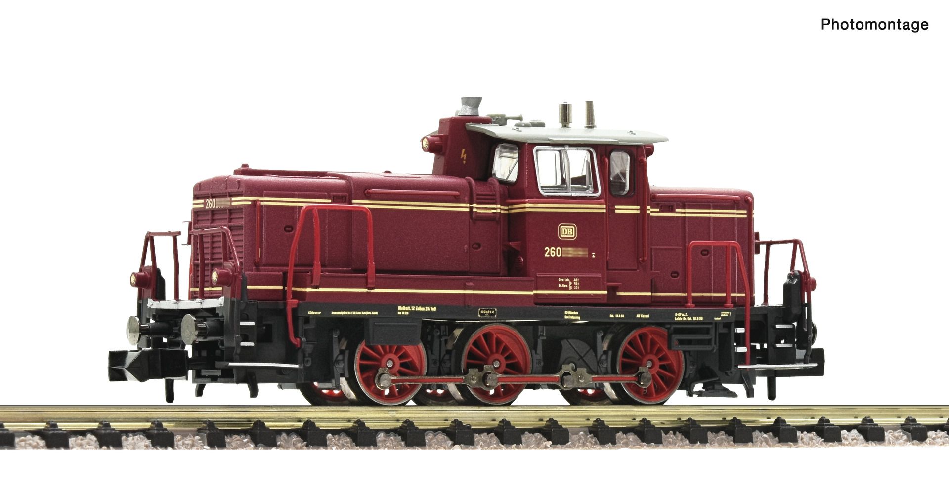 Fleischmann 7360027 - Diesellok BR 260, DB, Ep.IV