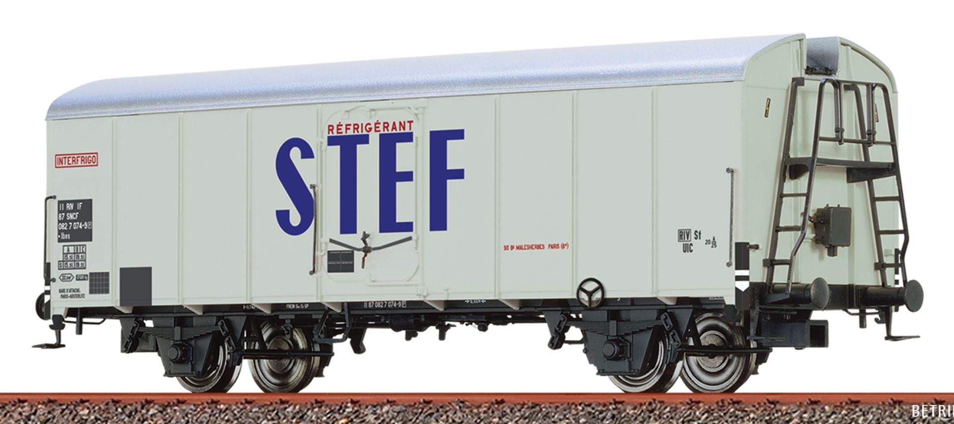Brawa 48340 - Kühlwagen UIC Standard 1, SNCF, Ep.IV 'STEF'