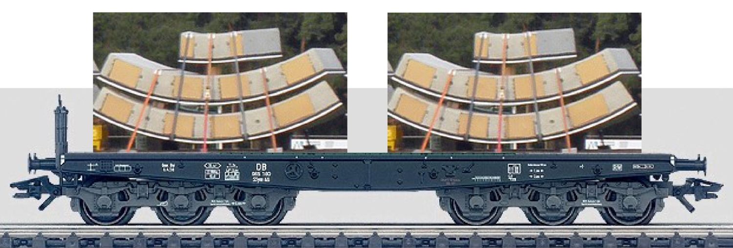 Loewe 2257 - Ladegut Tübbinge, Set B = 2 x 2 1/2er Stapel, 2 x 62 mm