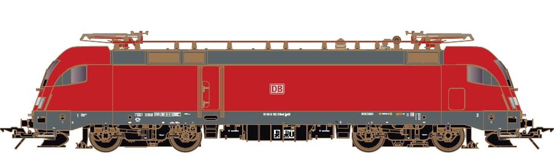 Lenz 40311-02 - Elektrolok 'Taurus' 182 018-2, DB-Regio, Ep.VI