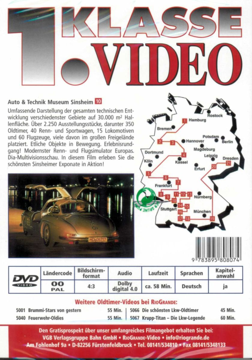 VGB 5010 - DVD - Autoträume aus hundert Jahren