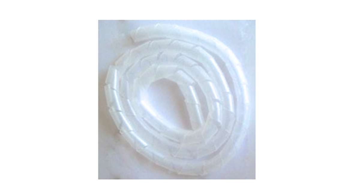 Muldental 61100 - Spiralschlauch 5 x 3,7mm, natur, L=1m