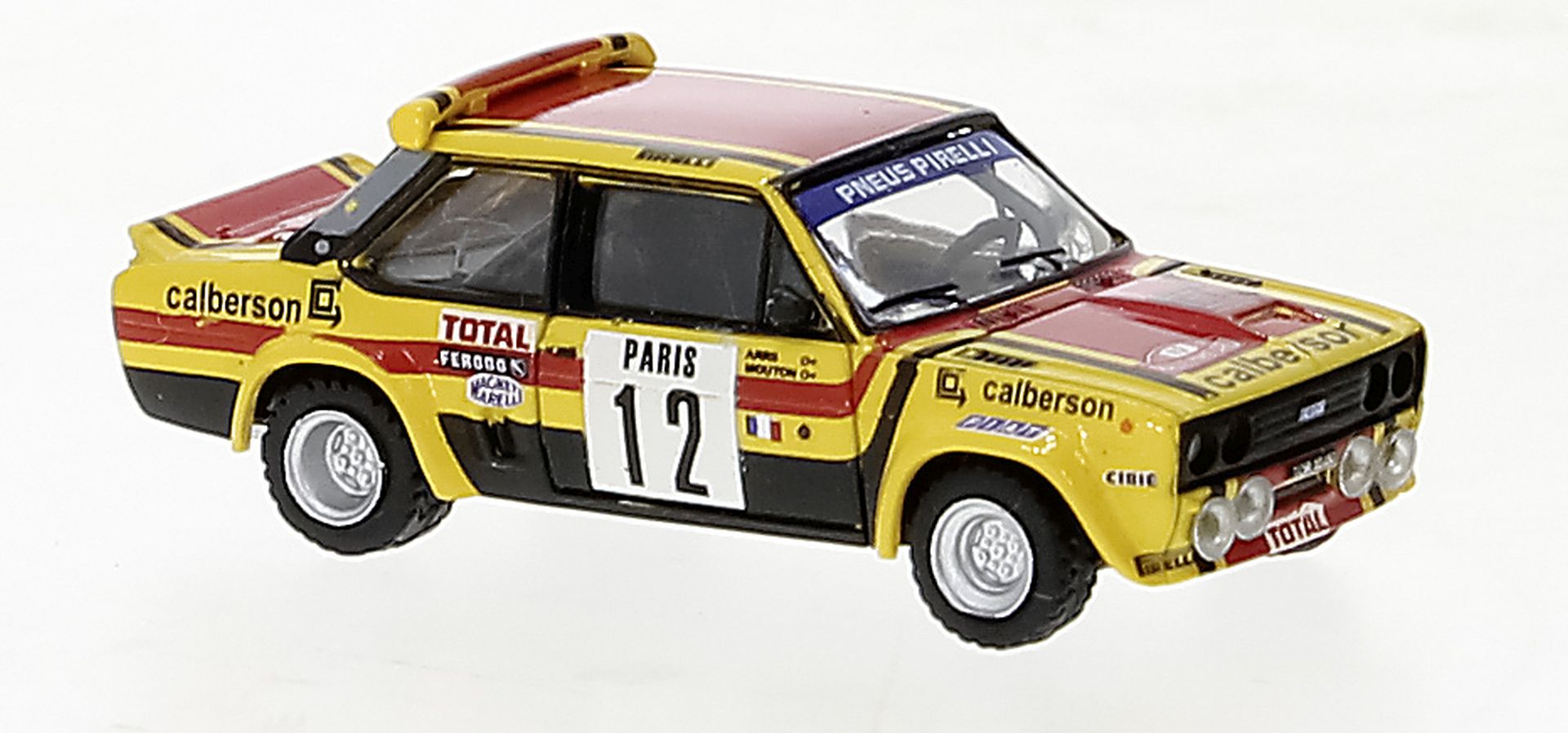 Brekina 22659 - Fiat 131 Abarth, Calberson , Monte Carlo, M.Mouton, 12, 1980