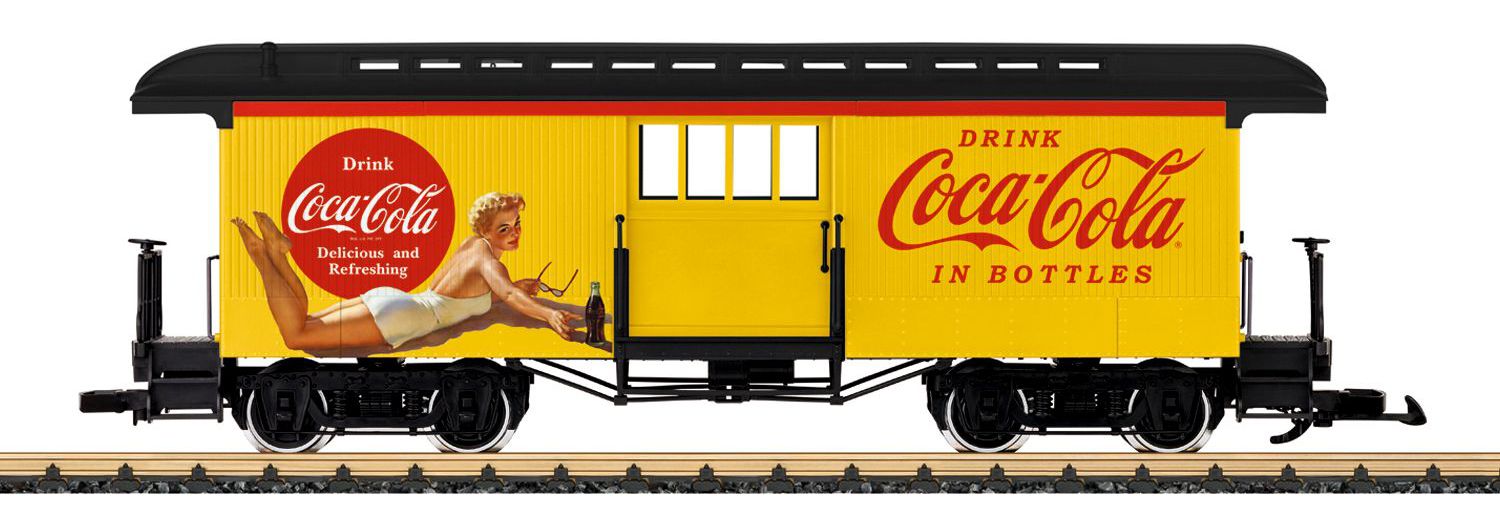 LGB 36847 - Gepäckwagen, Coca Cola, Ep.III