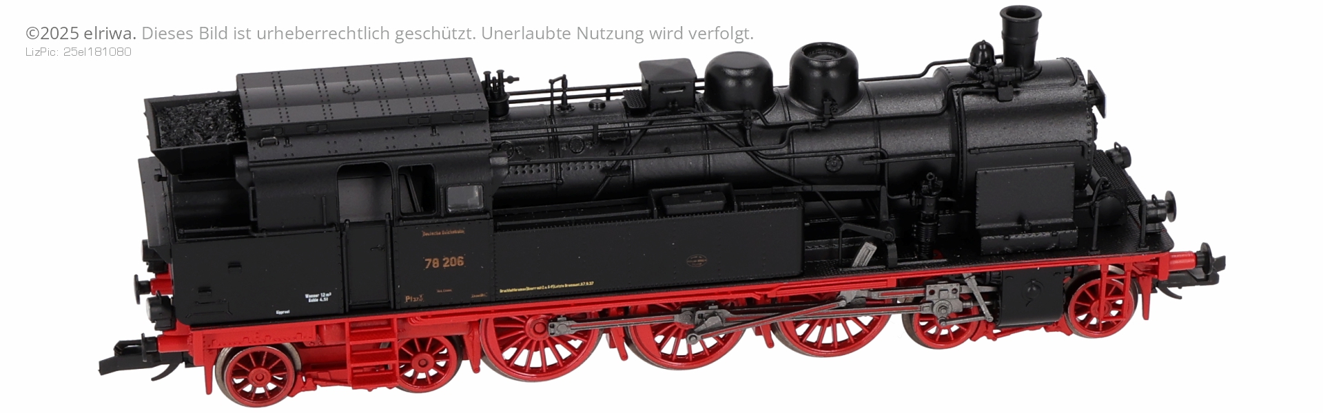 Tillig 04203 - Dampflok BR 78.0, DRG, Ep.II 'Ruhr-Schnellverkehr'