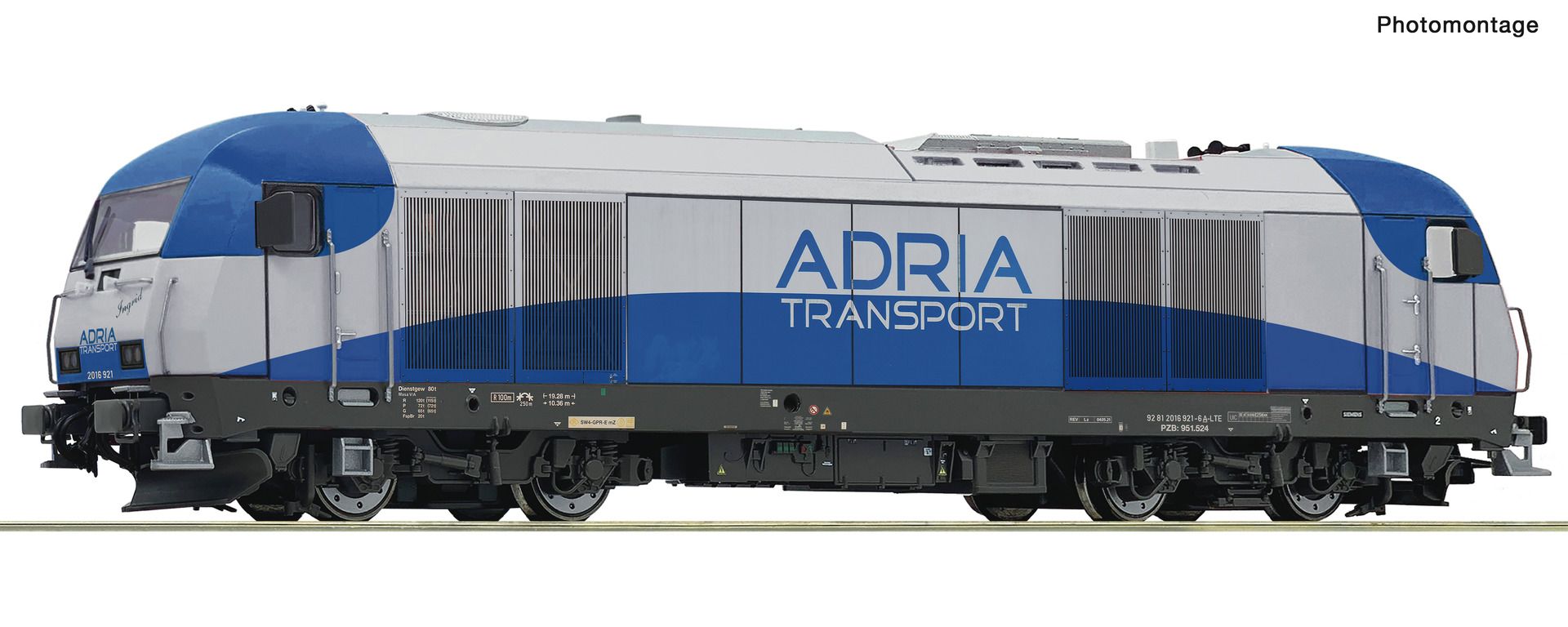 Roco 7320037 - Diesellok 2016 921-6, Adria Transport, Ep.VI, AC-Sound