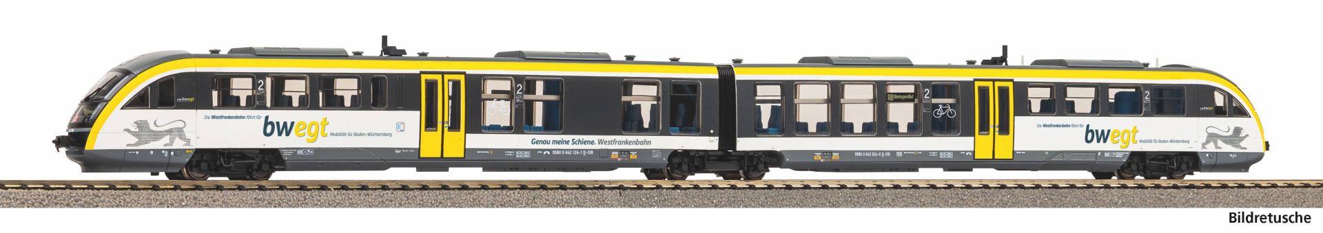 Piko 52981 - Triebwagen Desiro, DBAG, Ep.VI 'bwegt', AC-Sound