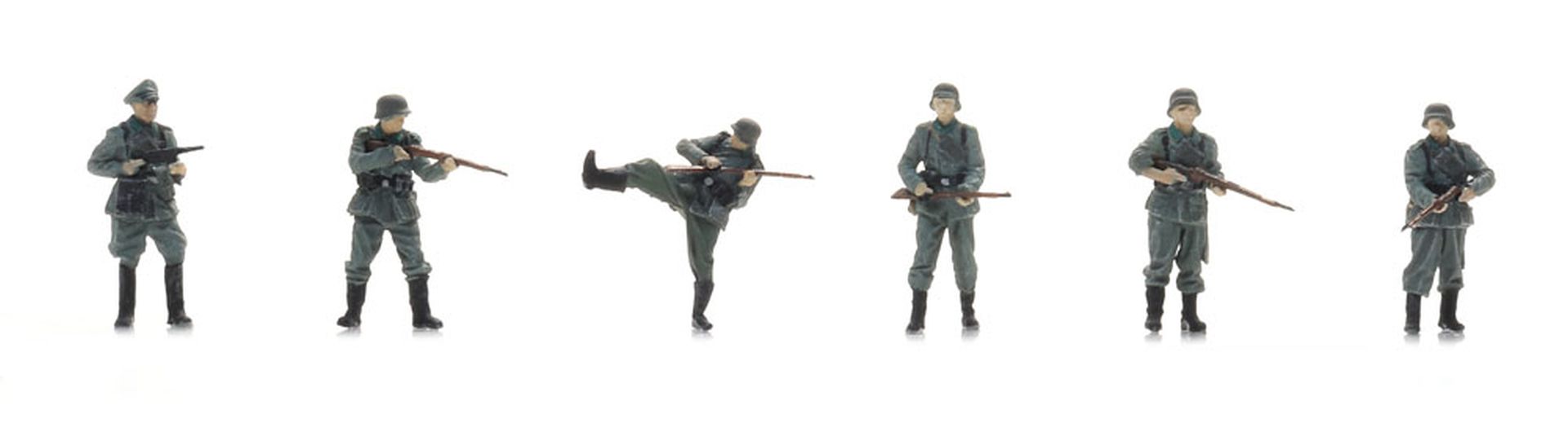 Artitec 5870061 - Wehrmacht-Infanterie durchbricht Tür (6x)