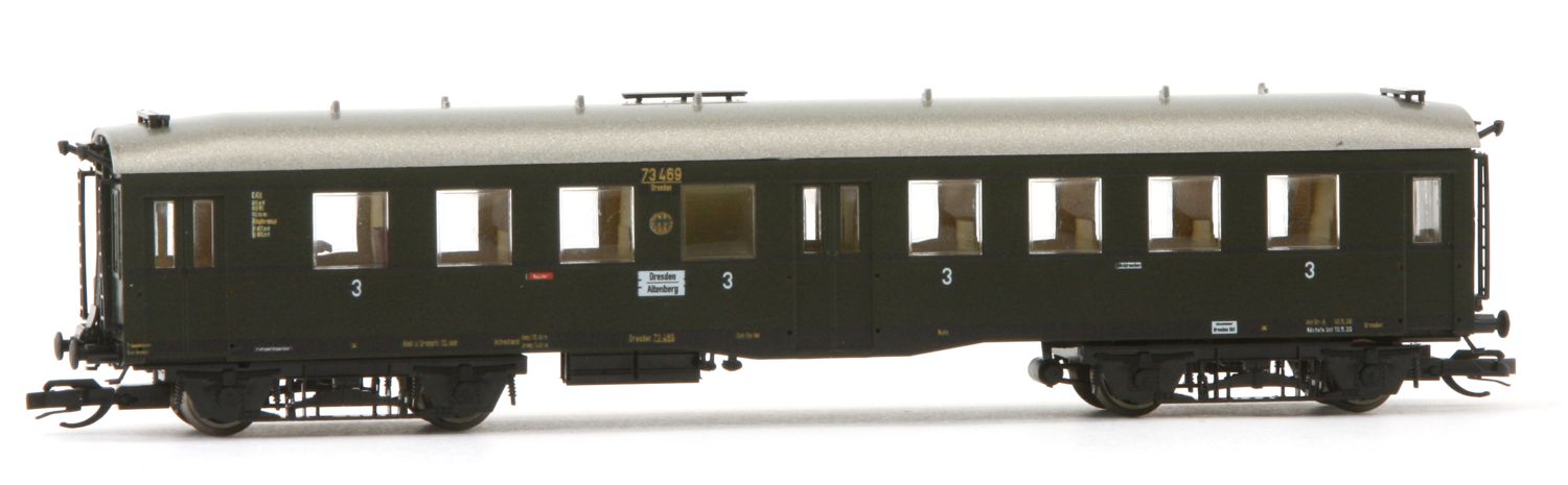 Saxonia 120003 - Personenwagen Bauart 'Altenberg', 3. Klasse, DRG, Ep.II, 2. BN