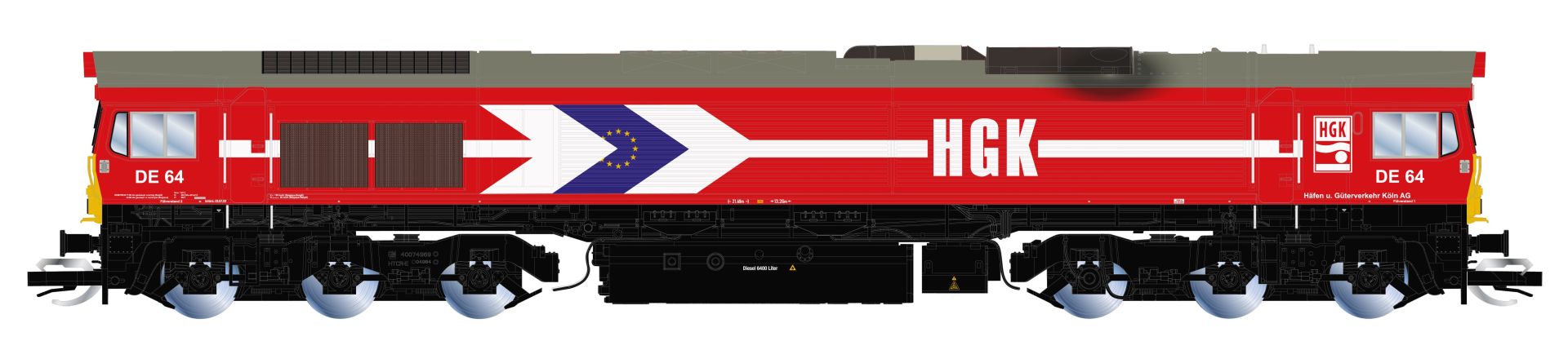 Arnold HN9071 - Diesellok Class 66, HGK, Ep.V-VI