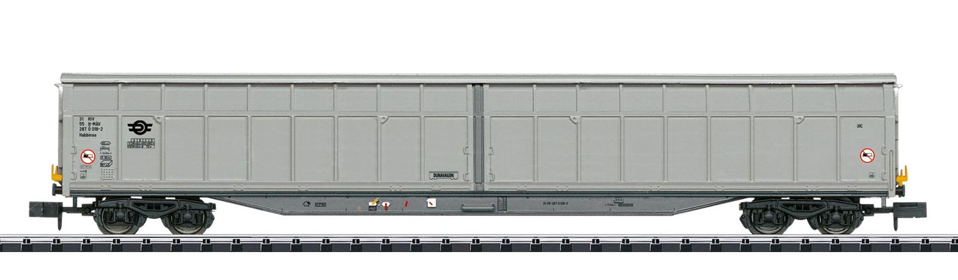 Trix 18448 - Großraum-Schiebewandwagen Habbinss, MAV, Ep.V-VI