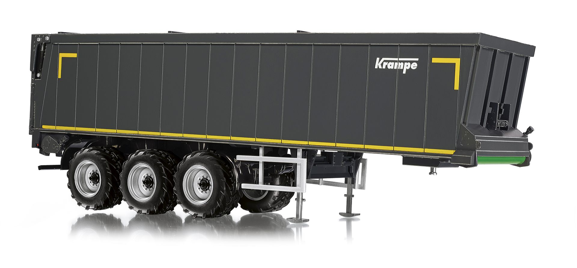Wiking 077658 - Krampe Rollbandwagen SB II 30/1070 - grau