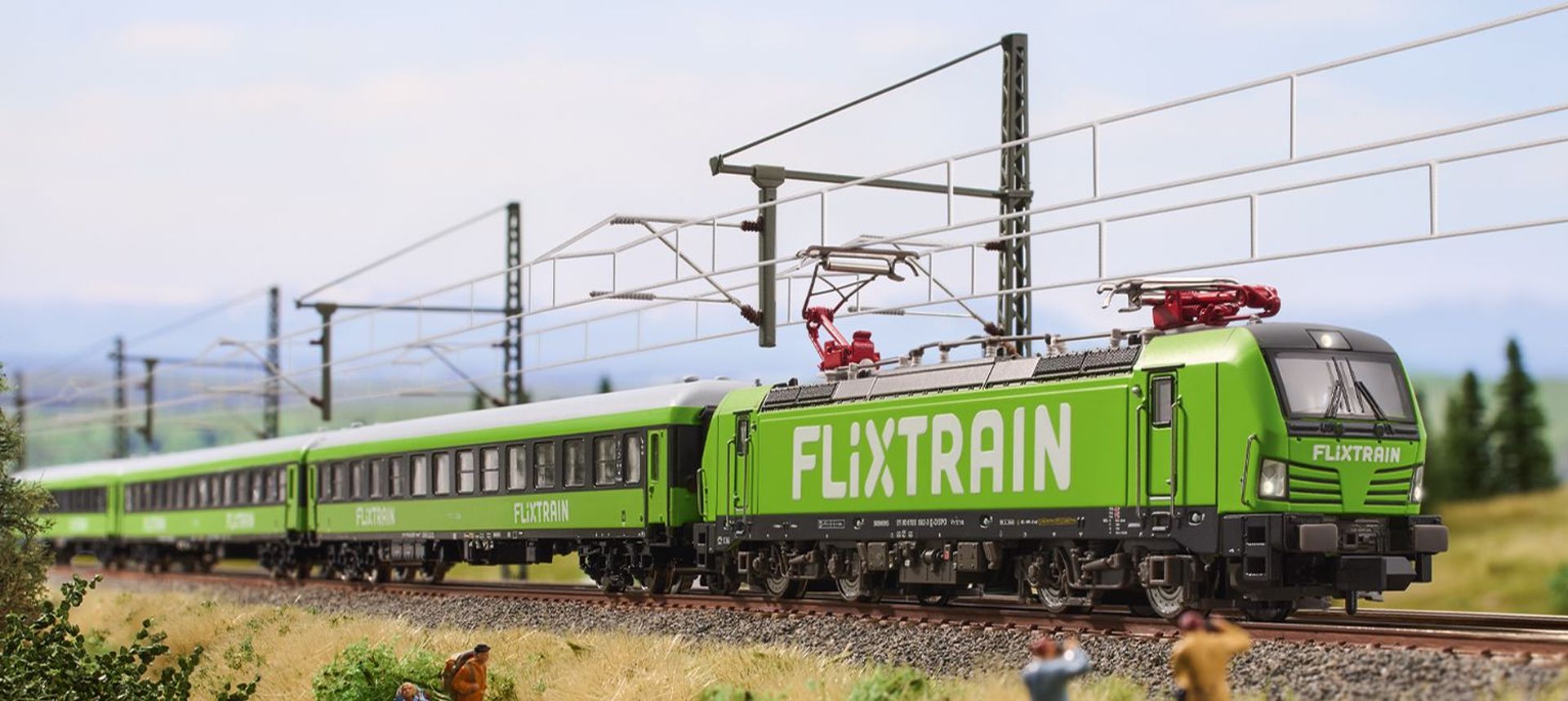 Trix 16835 - E-Lok 193 862-0, Vectron, FlixTrain, Ep.VI, DC-MFX-Sound Trix 16835 - E-Lok 193 862-0, Vectron, FlixTrain, Ep.VI, DC-MFX-Sound