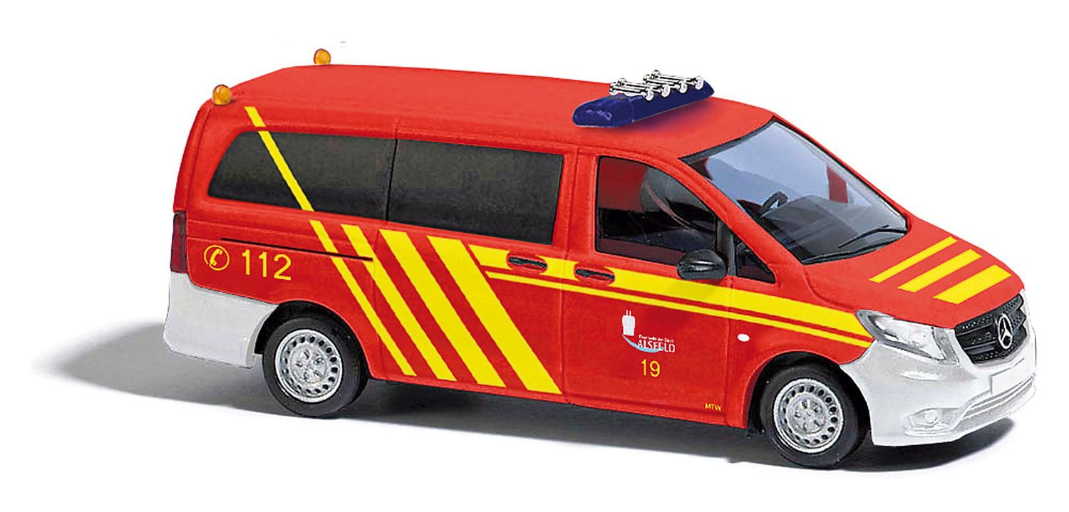 Busch 51184 - Mercedes-Benz Vito 3 'Feuerwehr Alsfeld', 2014