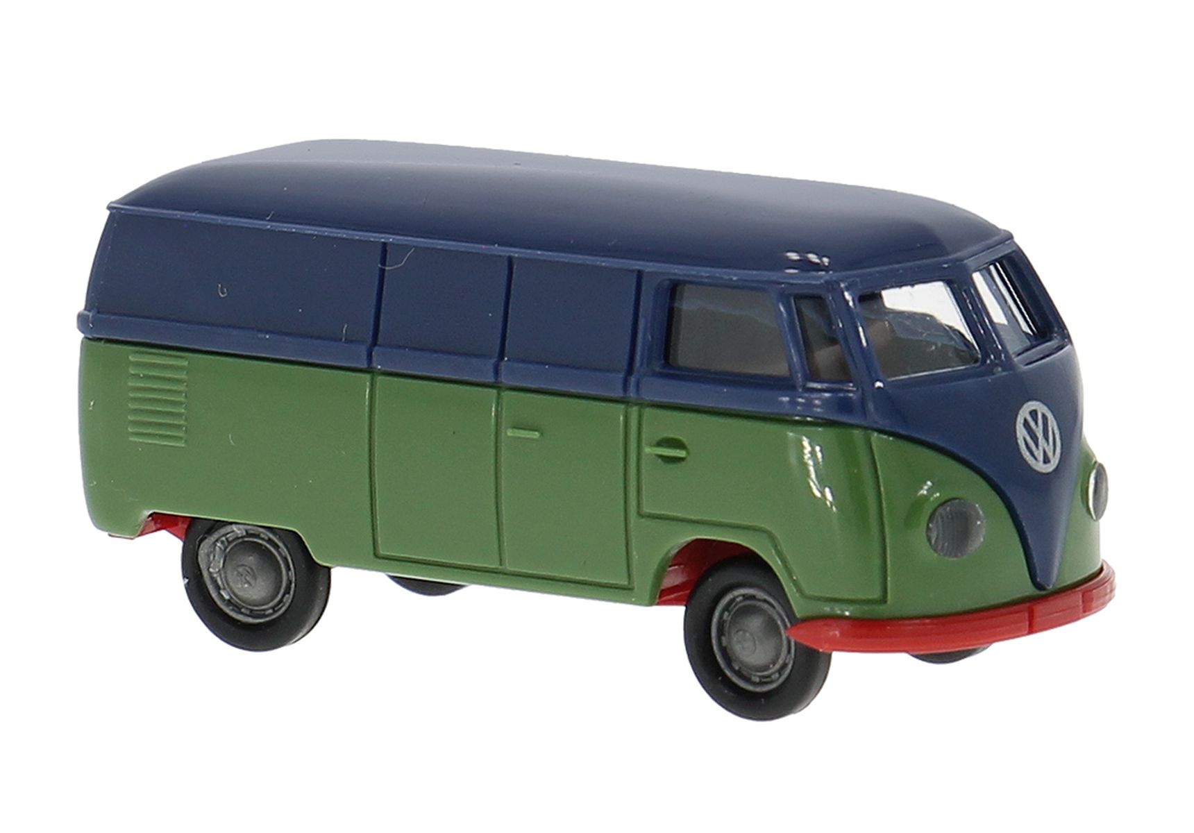 Brekina 32075 - VW T1a Kasten, blau/grün Brekina 32075 - VW T1a Kasten, blau/grün