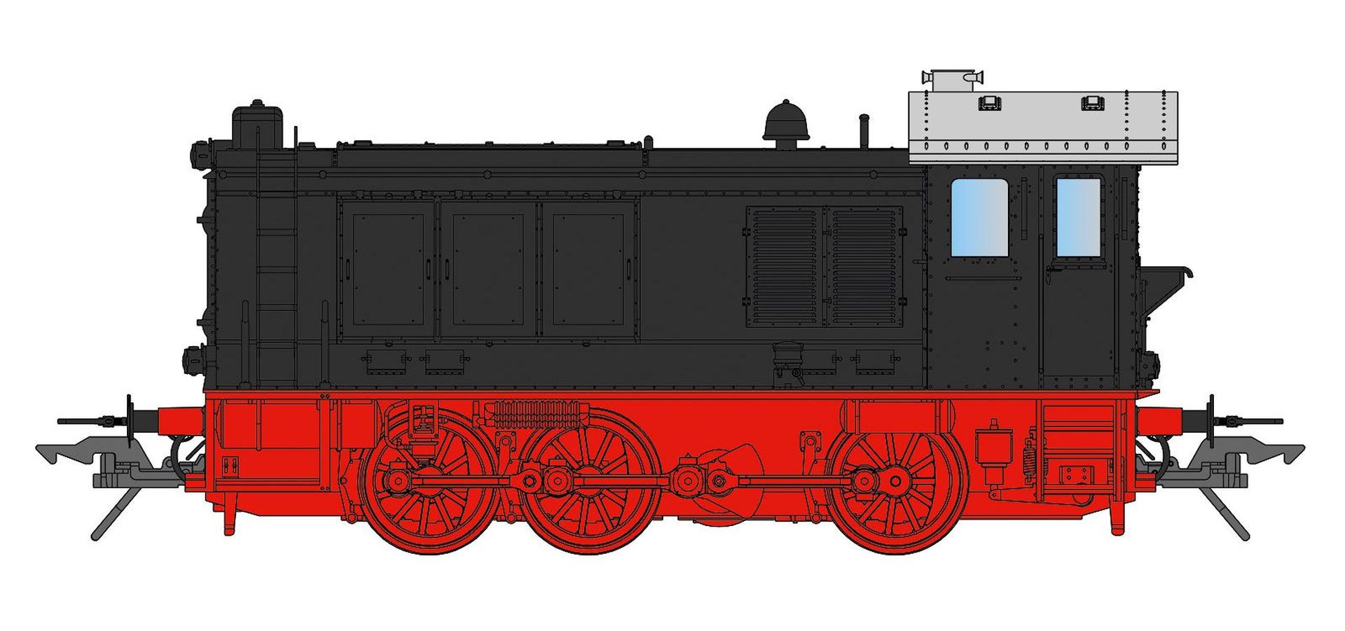 Lenz 40110 - Diesellok V36.1-2, DB, Ep.III
