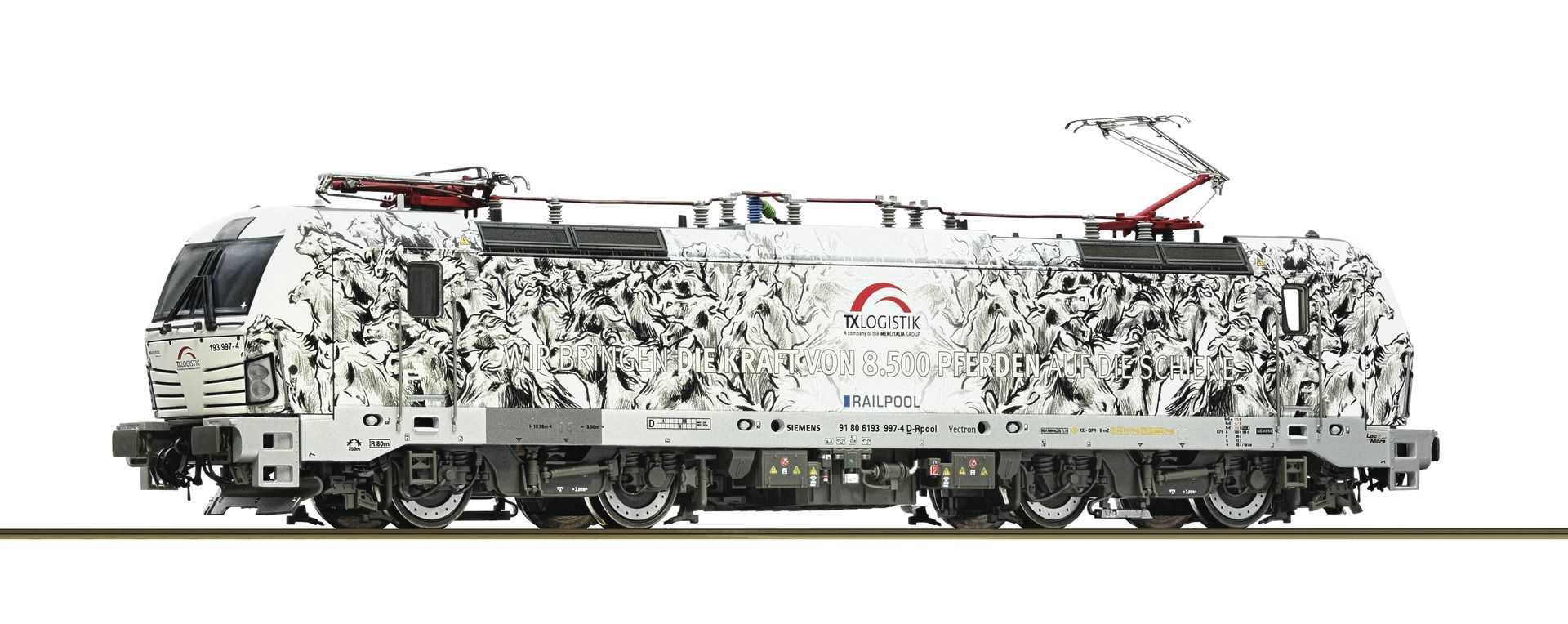 Roco 70065 - E-Lok 193 997-4, TX-Logistik, Ep.VI, DC-Sound