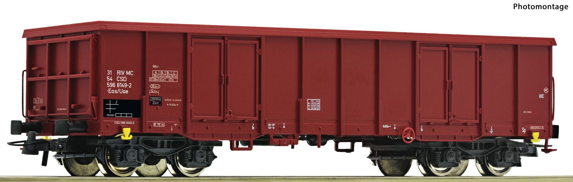 Roco 6600004 - Offener Güterwagen Eas, CSD, Ep.IV