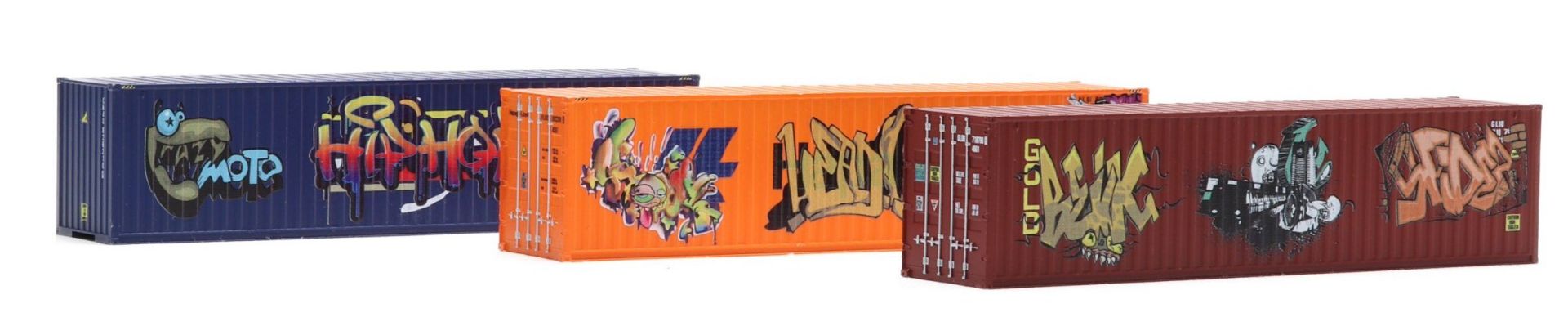 igra 98010011 - 3er Set Container Set 'Graffiti'