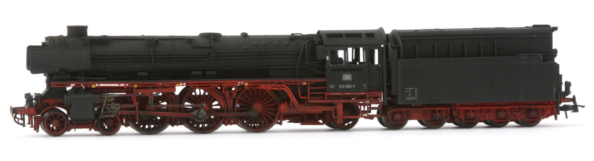 Saxonia 87043 - Dampflok 012 066-7, DB, Ep.IV, gealtert