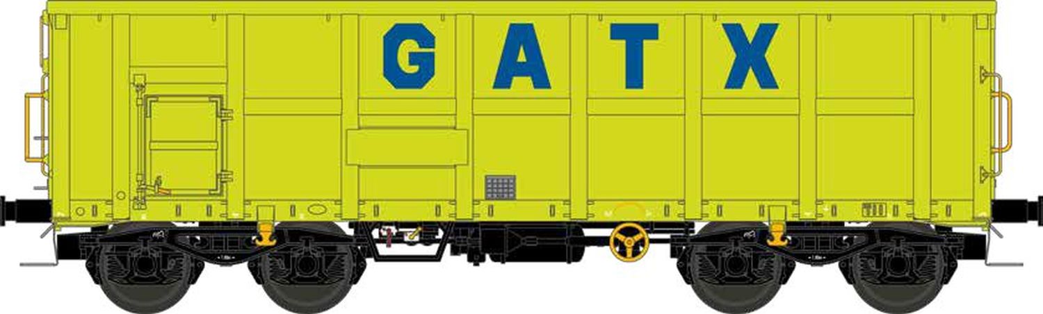 nme 545625 - Offener Güterwagen Eamnos 11,3 m, GATX, Ep.VI