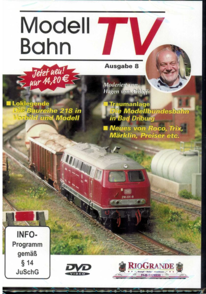 VGB 7508 - DVD - Modellbahn TV - Ausgabe 8