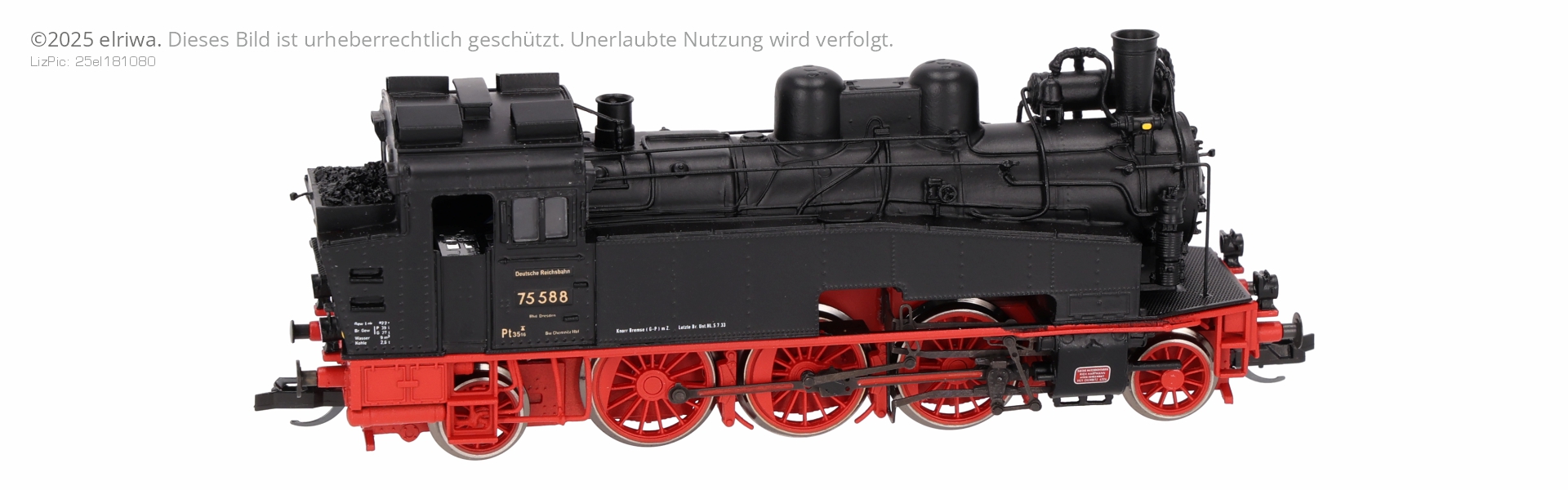 Beckmann 1010603 - Dampflok 75 588, DRG, Ep.II Beckmann 1010603 - Dampflok 75 588, DRG, Ep.II