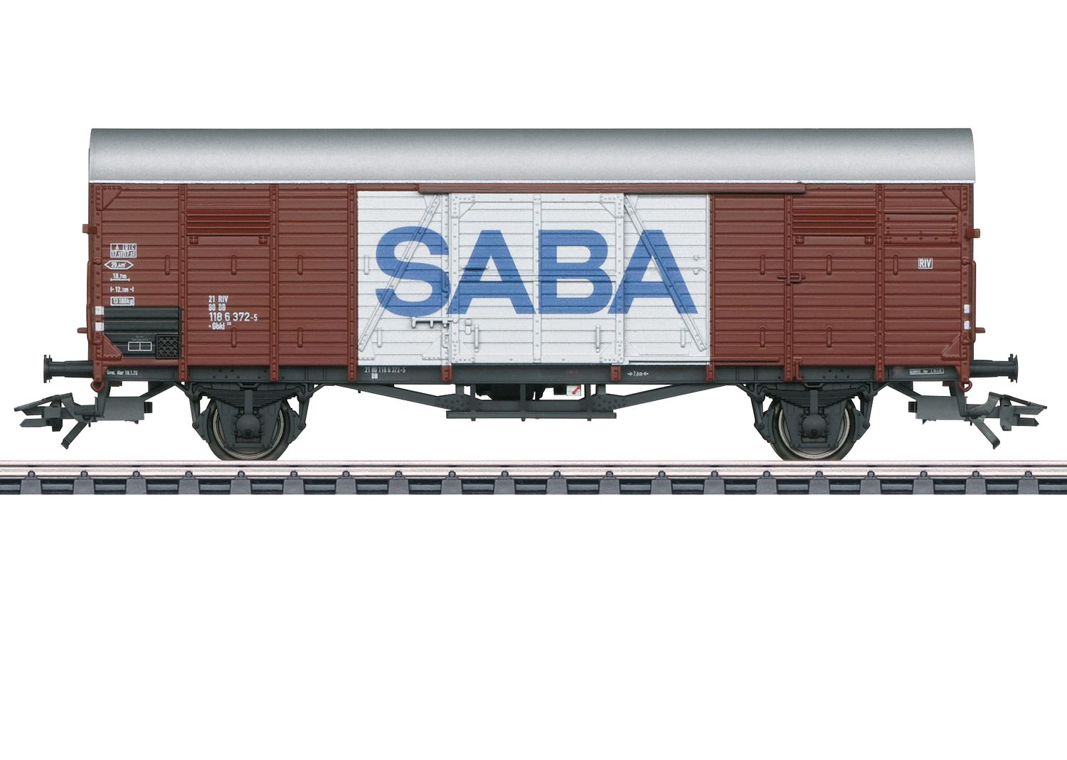 Märklin 46168 - Gedeckter Güterwagen Gbkl, DB, Ep.IV 'SABA'