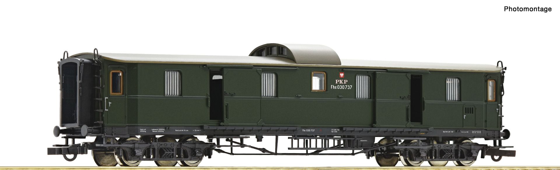 Roco 6200194 - Gepäckwagen, PKP, Ep.III