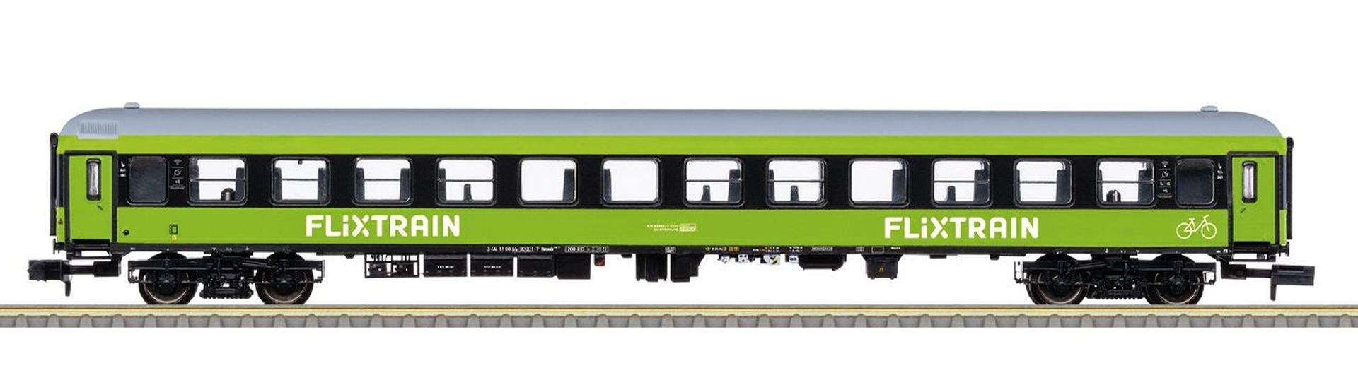 Trix 15797 - 2er Set Personenwagen, FlixTrain, Ep.VI