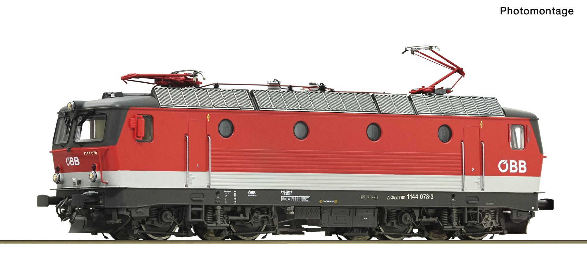 Roco 7510060 - E-Lok 1144 078-3, ÖBB, Ep.VI, DC-Sound