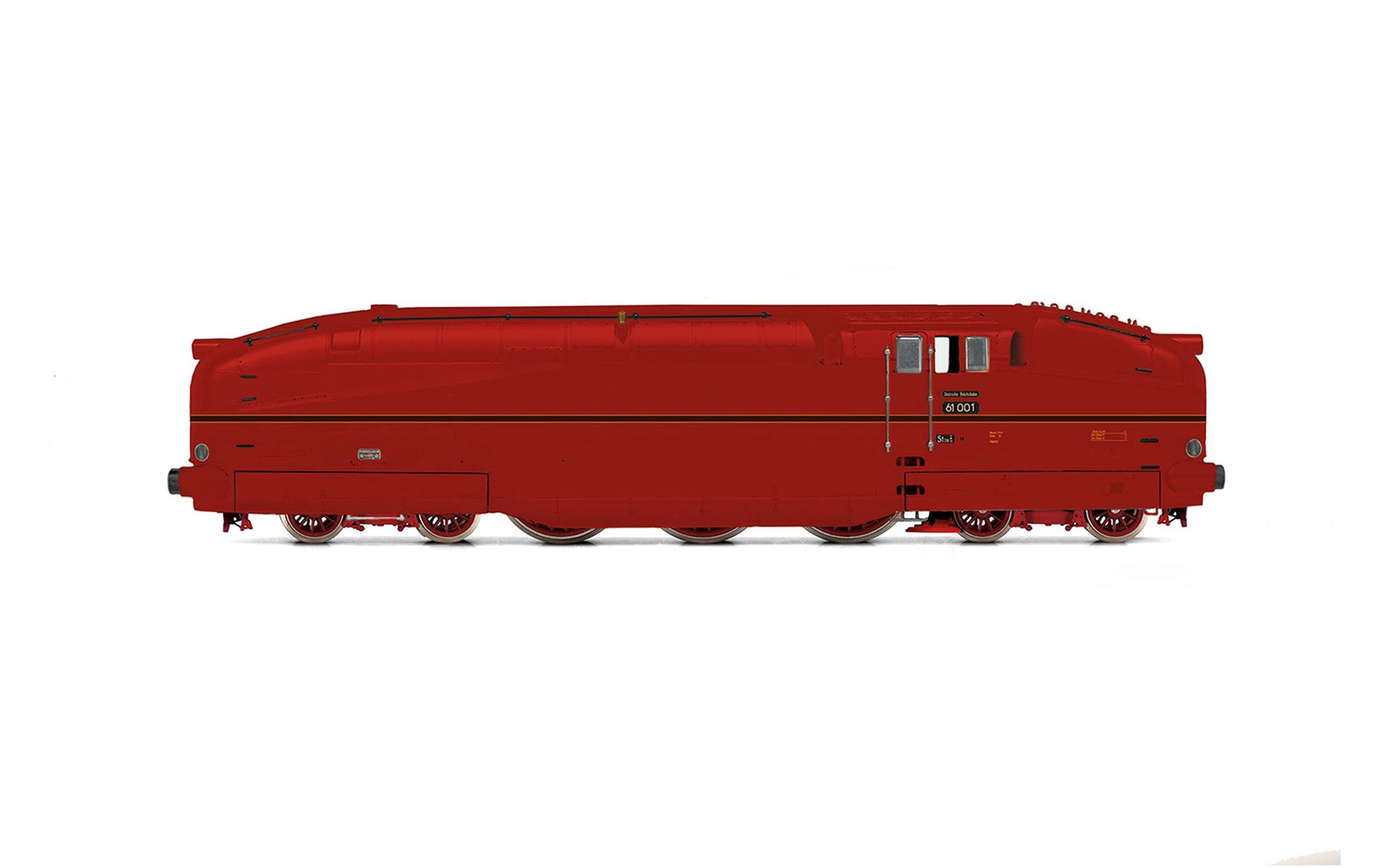 Rivarossi HR2954 - Dampflok 61 001, DRG, Ep.II, rot