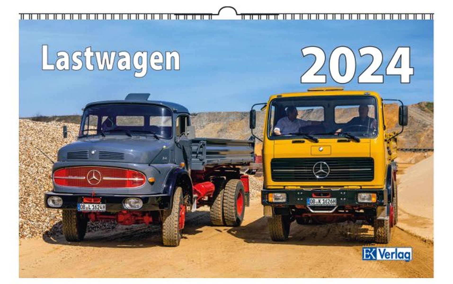 EK-Verlag 5922 - Kalender Lastwagen 2024