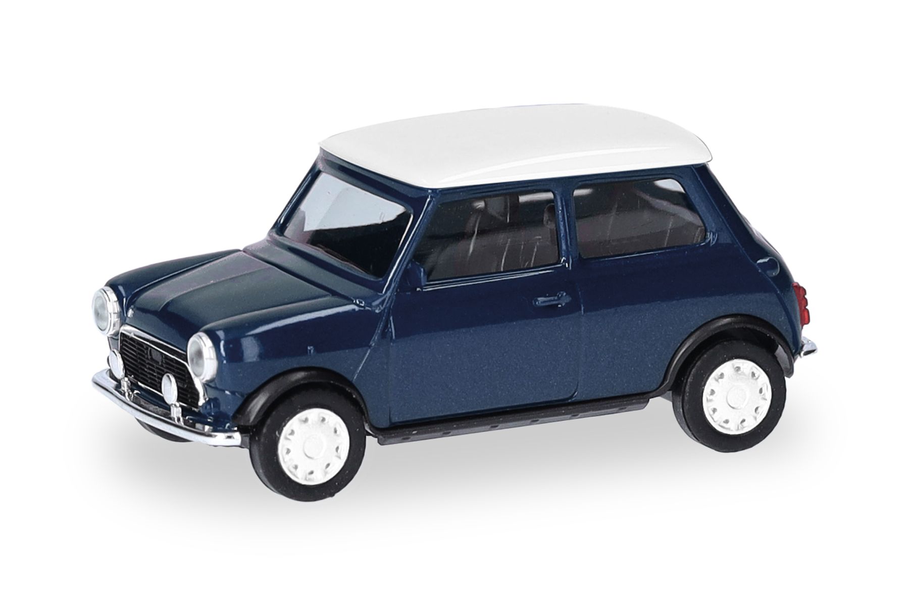 Herpa 431149-002 - Mini Cooper Rechtslenker, thaiti blue
