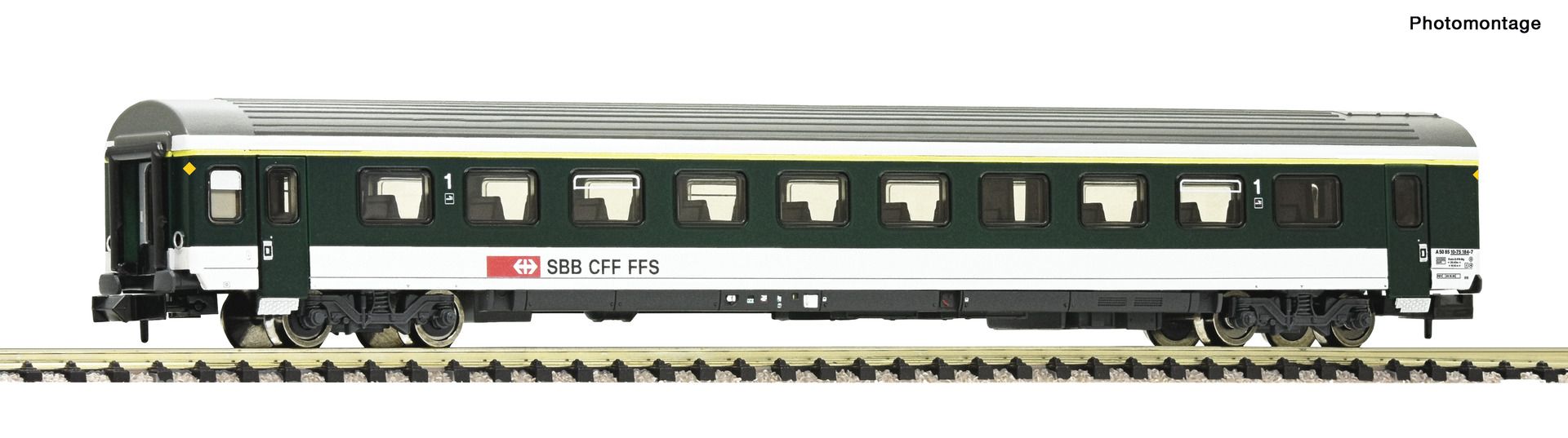 Fleischmann 6260056 - Personenwagen A, 1. Klasse, SBB, Ep.V