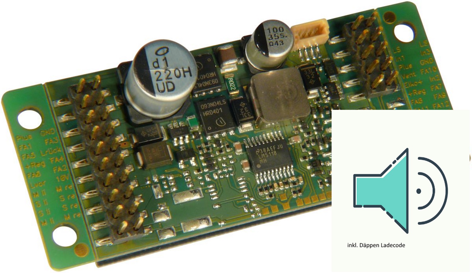 Zimo SETMALLET - Set mit MX696S und Däppen Ladecode für Mallet 99 5901