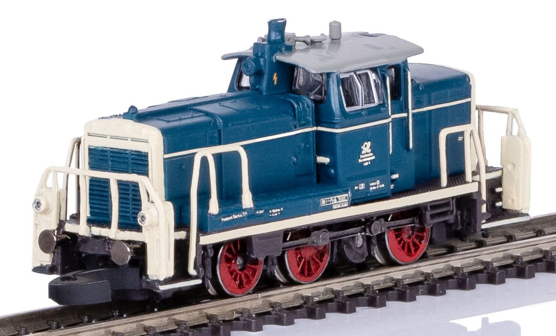 Märklin 81359 - Zugset mit Diesellok BR 261 und drei Güterwagen, Deutsche Bundespost, Ep.IV Märklin 81359 - Zugset mit Diesellok BR 261 und drei Güterwagen, Deutsche Bundespost, Ep.IV