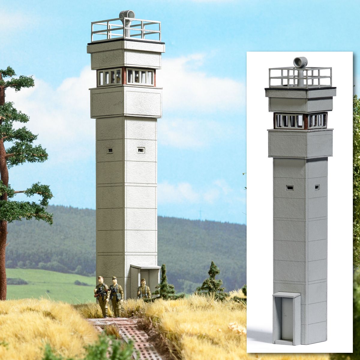 Busch 1933 - Beobachtungsturm BT-9 2x2 Busch 1933 - Beobachtungsturm BT-9 2x2